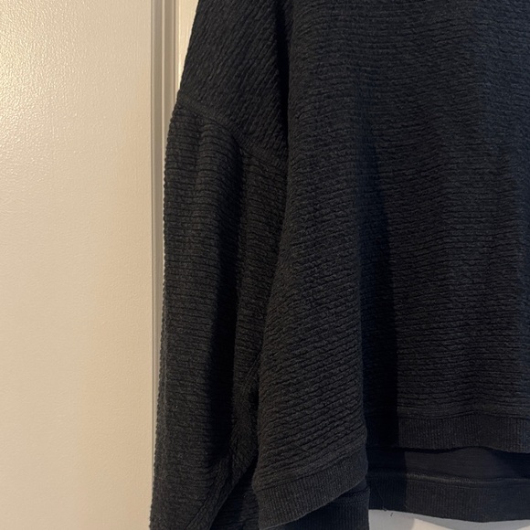 lululemon athletica Charcoal Cowl Neck Sweater - Picture 3 of 4